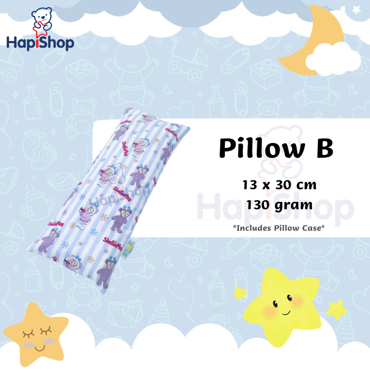 hapishopper_hapishop_快乐店铺_hapishopMy_jennifersihui_豆芽壳安心枕_安抚枕B_Bean Sprout Kernel Pillow B_Pillow B_starmami_homemade_cover